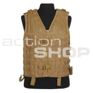 Tactical vests Mil-Tec MOLLE Vesta - tan