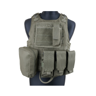 Tactical vests Tactical armour vest type FSBE, OD / with pouches