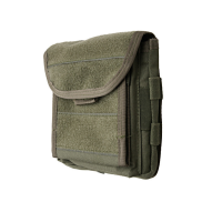 Pouches GFC Administration panel with map pouch - OLIVE