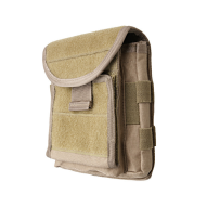 Tactical Equipment GFC Administration panel with map pouch - TAN