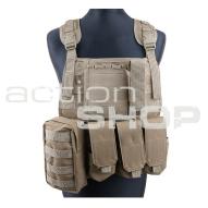 Tactical vests MOLLE Plate carrier MBSS w/ pouches - Tan