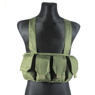 MILITARY GFC MOLLE Chest rig vest M4 - Olive