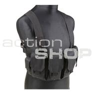 GFC MOLLE Chest rig vest M4 - black