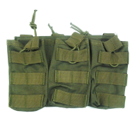 Pouches GFC pouch for 3 magazines, universal, olive