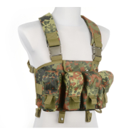 Taktické vesty Chest Rig pro zásobníky typu AK - flecktarn