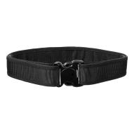 Camo Clothing Security Nylon Belt with inner velcro, 110 cm (55mm) - Black