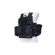 MILITARY MOLLE Tactical vest CIRAS Maritime type w/pockets - black