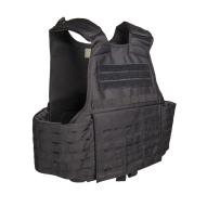 Taktické vesty Taktický nosič plátů, laser cut - Černý