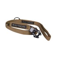 OUTDOOR K9 Frog Kong Leash with 2 handles - Coyote Brown
