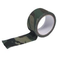 Lens Covers and Camo Tapes Adhesive tape cloth, 5 cm x 10 m, woodland