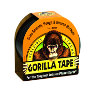 Lens Covers and Camo Tapes Gorilla Tape Black 48mm x 11m