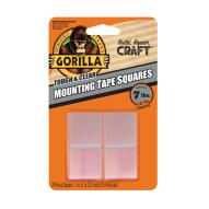 Gorilla Glue Mounting Tape 2.5cm Squares Clear