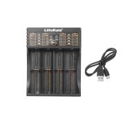 Battery charger LiitoKala Lii-402, 1-4x for Li-Ion or Ni-MH