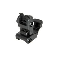 Sights (scopes, red dot sights, lasers) Flip-Up Rear Sight for AR15 SA EDGE Replicas - Black