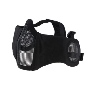 Face mask metal mesh Stalker EVO PLUS, black