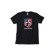 T-shirts/Shirts FS Logo Merica Black - XL