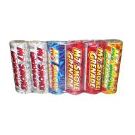 Granades, mines and pyrotechnics Smoke granade M7 with frictional ignition (set of 6 different color pieces)