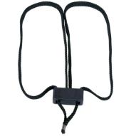  Disposable textile shackles (5pcs) black