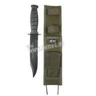 MILITARY Combat knife with olive scabbard