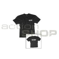 Trička/Košile Mil-Tec tričko Security černé