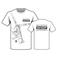 Trička/Košile Tričko MP5 popruh bílá
