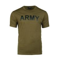 Trička/Košile Triko Army- oliva