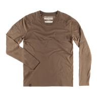T-shirts Basic Cotton Shirt long sleeve, size L - Stonegrey Olive