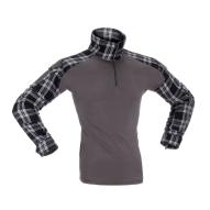 Jackets & Combat Shirts Flannel Combat Shirt - Black