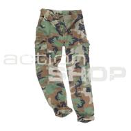 Camo Clothing Mil-Tec US BDU pants, rip-stop, prewashed, Woodland