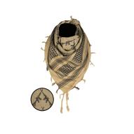 Pokrývky hlavy a krku Šátek na krk, "Shemagh" se vzorem Rifles, coyote/černá