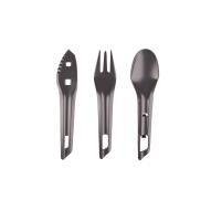 Tactical Accessories Cutlery set The Ocys™ WILDO® - Dark Grey