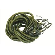MILITARY Bungees Elastecated 4 pcs, 100 cm - Olive