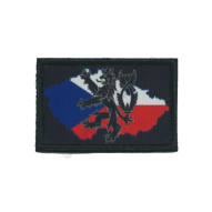 Patches, Flags Patch Czech rep map w/lion