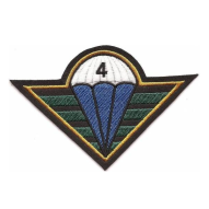 MILITARY Nášivka - 4. brigáda rychlého nasazení