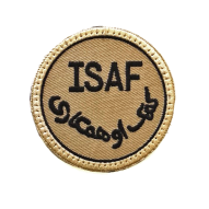 Nášivky, Vlajky Nášivka - ISAF písková