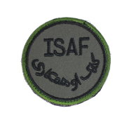 Nášivky, Vlajky Nášivka - ISAF zelená