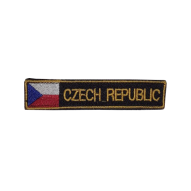 Nášivky, Vlajky Nášivka - Česká republika černá