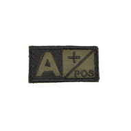 MILITARY Patch - A POS green
