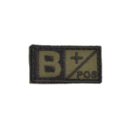 MILITARY Patch - B POS green