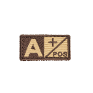 MILITARY Patch - A POS tan