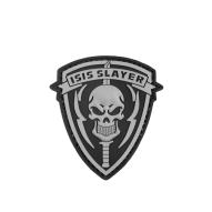 MILITARY Patch Issis slayer- 3D