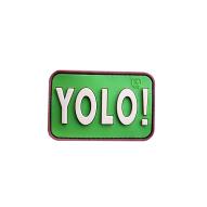 YOLO (You Only Live Once) Patch, 3D
