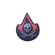 Patches, Flags ASSASIN SKULL Patch, 3D
