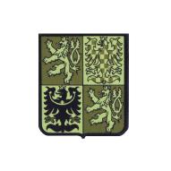 Patches, Flags Patch Greater Coat of Arms of the Czech Republic,green