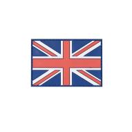 MILITARY Nášivka vlajka UK, 3D - Barevná