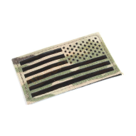Embroidery Patch "US Flag", right - Multicam