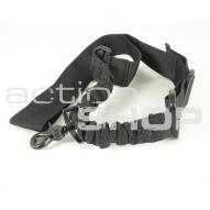 Gun Slings Warrior singlepoint sling w/ bungee (black)