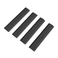  Krytky pro Keymod typu Soft Rail Cover A, černá, 4ks