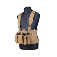 GFC Chest Rig Molle "scout", tan
