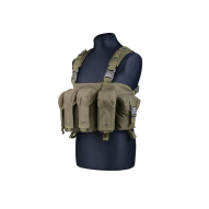 Taktické vesty Chest Rig  typu Commando - oliva
